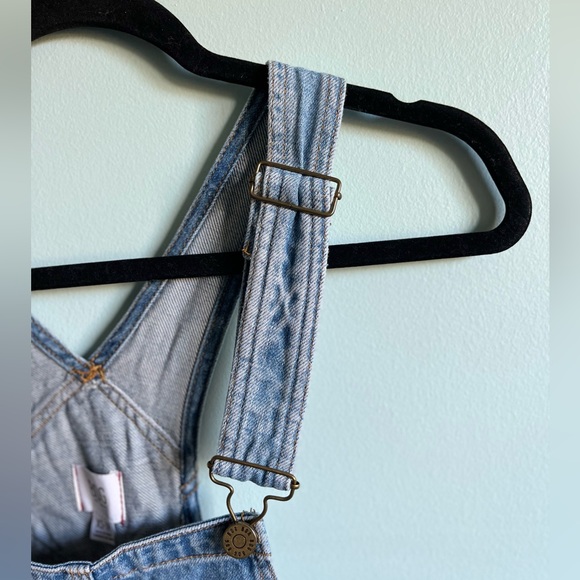 BDG Ripped Denim Overalls - Picture 5 of 10